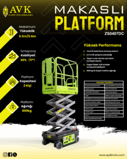 
										Zoomlion 6 Metre ZS0407DC dolu									